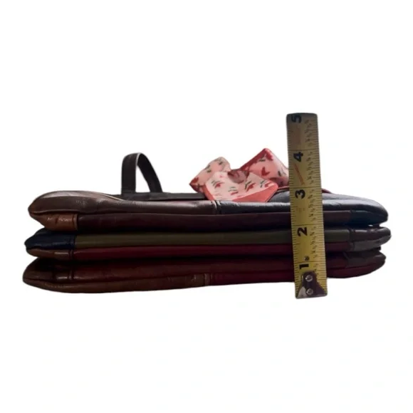 Vintage Patchwork Leather Shoulder Bag - Picture 5 of 12